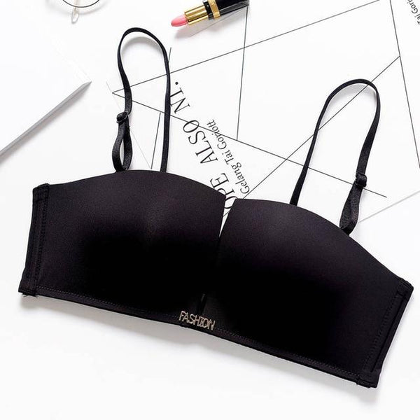 Sexy Strapless Bras For Women Seamless Bra Push Up Bralette Deep-V Brassier Invisible Wire Free Top Underwear Wedding Dress #D