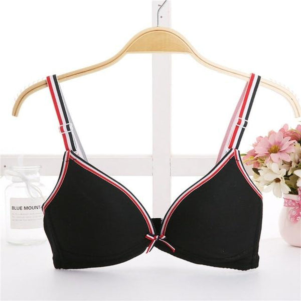 Fashion Striped Bralette Fashion Bra Women Sexy Lingerie Push Up Patchwork Tops Bra Brassiere Lingerie