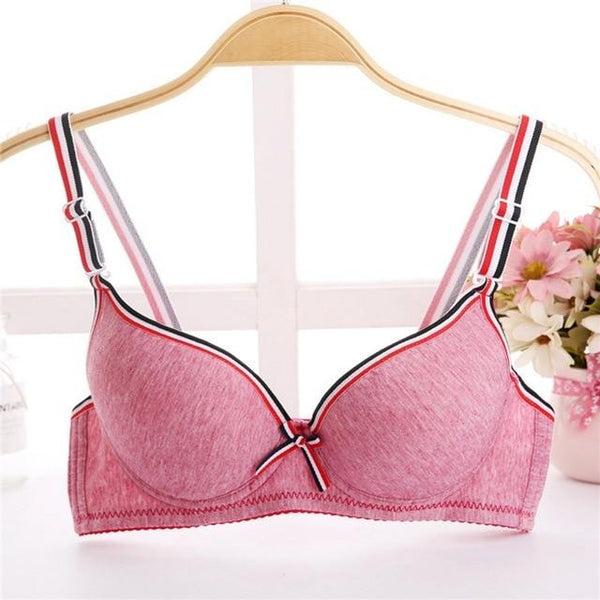 Fashion Striped Bralette Fashion Bra Women Sexy Lingerie Push Up Patchwork Tops Bra Brassiere Lingerie