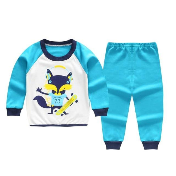 100 Cotton Boys Pajamas Children's Sleepwear Baby Nightwear Pyjamas Kids Boys Pajamas Baby Girl Clothes Pyjama