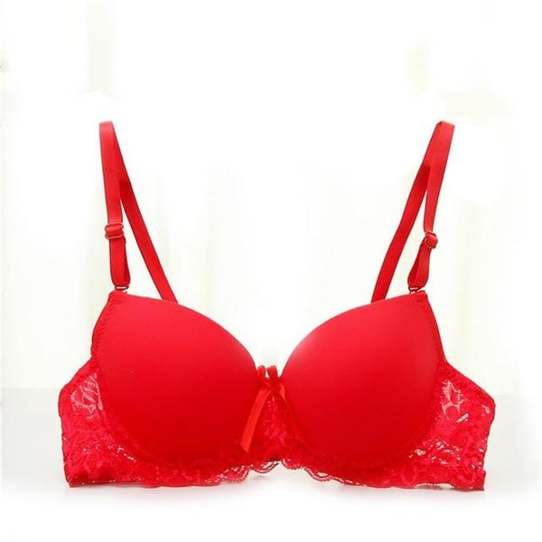 Women Sexy Lace Bra Push Up Bra sexy lace bra push up breast Underwear Adjustment PushUp support Bra
