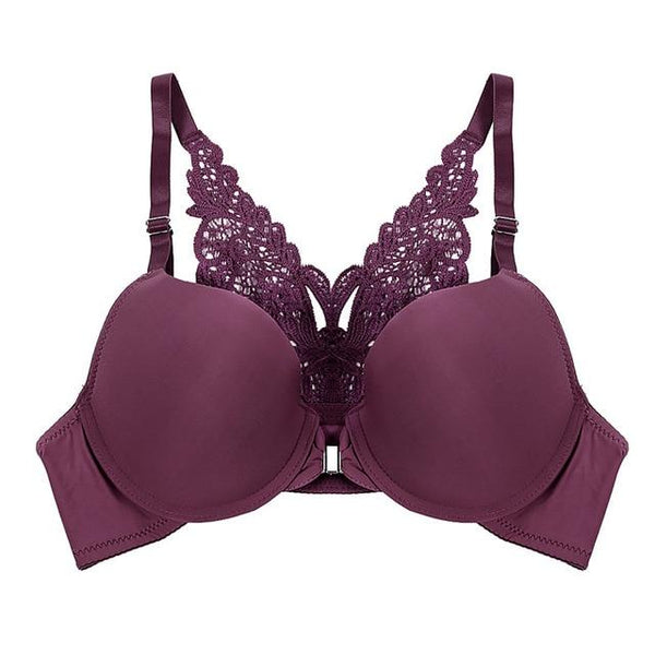 Fashion Sexy Bra Super Push Up Bra Front Closure  Bras For Women Butterfly Racerback Brassiere Small Breast Push Up Biustono Hot