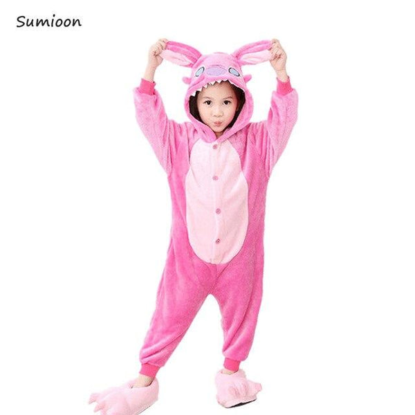 Kigurumi Unicorn Pajamas for Children Winter Unicornio Girls Boys Sleepwear Panda Onesie Kids Costume Baby Licorne Pyjamas Kids