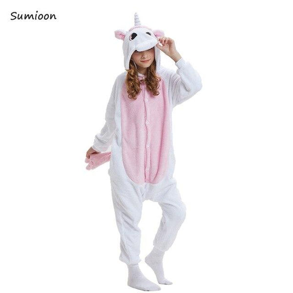 Kigurumi Unicorn Pajamas for Children Winter Unicornio Girls Boys Sleepwear Panda Onesie Kids Costume Baby Licorne Pyjamas Kids