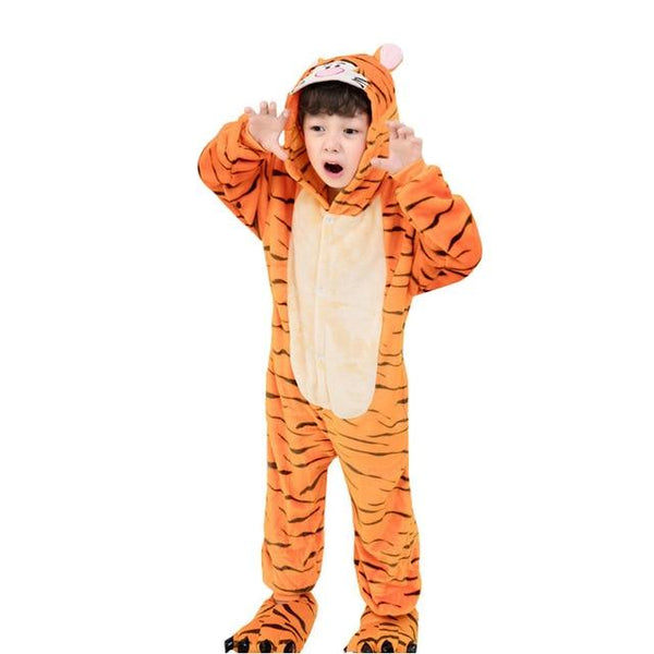 Kigurumi Unicorn Pajamas for Children Winter Unicornio Girls Boys Sleepwear Panda Onesie Kids Costume Baby Licorne Pyjamas Kids