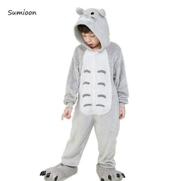 Kigurumi Unicorn Pajamas for Children Winter Unicornio Girls Boys Sleepwear Panda Onesie Kids Costume Baby Licorne Pyjamas Kids