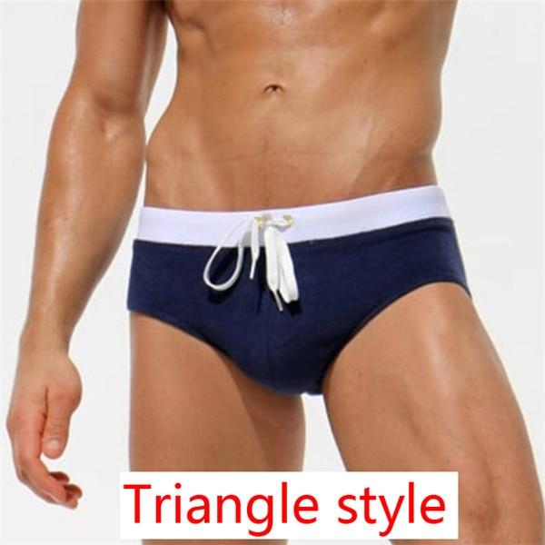 2019 Men Swimwear Sexy swimming trunks sunga swimsuit mens swim briefs Beach Shorts mayo sungas de praia homenszwembroek heren