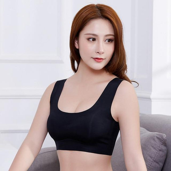 seamless underwear women wireless wrapped vest fitness female push up bra for women intimate brassiere lingerie modis bralette