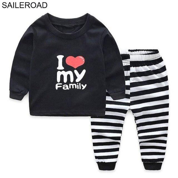 SAILEROAD Fall Pajamas Unicorn for Children Cotton Child Girls Unicorn Pajamas Sets Autumn Children Sleepwear Nightwear Clothes