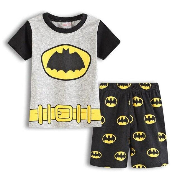 Hot Selling summer Baby Boys Toddler 2PCS Set Super Mario Sleepwear Nightwear Pajamas Set 2-7Y