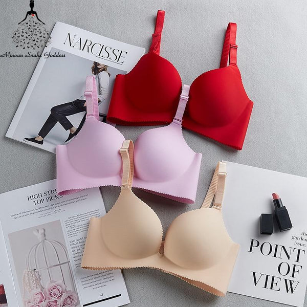 Sexy Women Bra Push Up Seamless Bra Female Underwear Bras For Women Push Up Bralette Lingerie Wire Free Soutien Gorge Femme