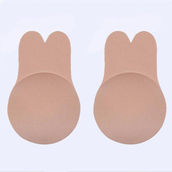 2019 New Women Adhesive Bra Strapless Self Adhesive Nipple Breast Pasties Cover Reusable Silicone Invisible Pad Enhancers Bra