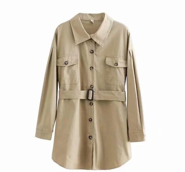 Women Long Shirt 2019 Spring Summer Cotton Shirts Solid Color Boyfriend Style Tops High Street Fashion