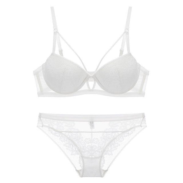 TERMEZY Brand Underwear Women Bras Lace Lingerie set Embroidery Sexy Lingerie Push-Up Bra Set Underwear