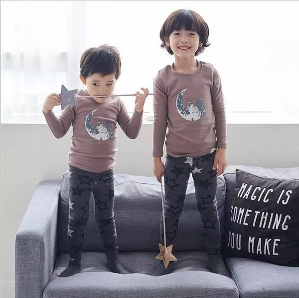 Children Pajamas set Boys Cartoon dinosaur Pyjamas girls cotton cute sleepwear Sets Children nightwear Family pajamas for kids