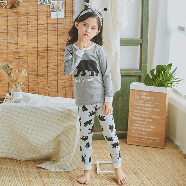 Children Pajamas set Boys Cartoon dinosaur Pyjamas girls cotton cute sleepwear Sets Children nightwear Family pajamas for kids