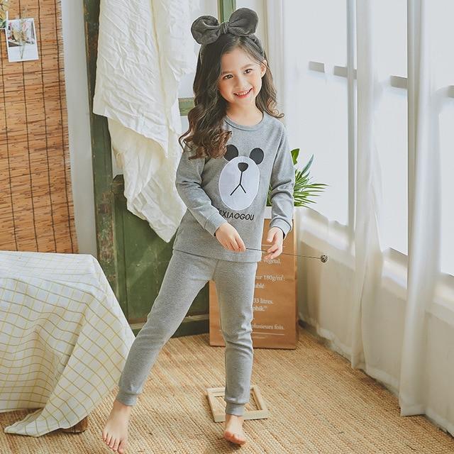 Children Pajamas set Boys Cartoon dinosaur Pyjamas girls cotton cute sleepwear Sets Children nightwear Family pajamas for kids