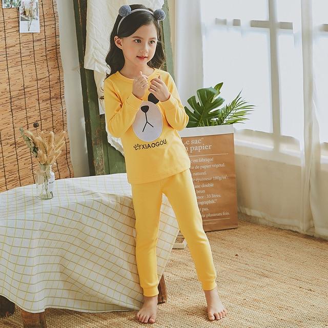 Children Pajamas set Boys Cartoon dinosaur Pyjamas girls cotton cute sleepwear Sets Children nightwear Family pajamas for kids