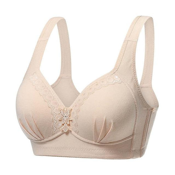 Plus Size Women Sexy Push Up Mesh Bra Wireless Bras 36-42 B C Cup Sexy Lingerie Wire Free Bralette Lady Seamless Bras S0385