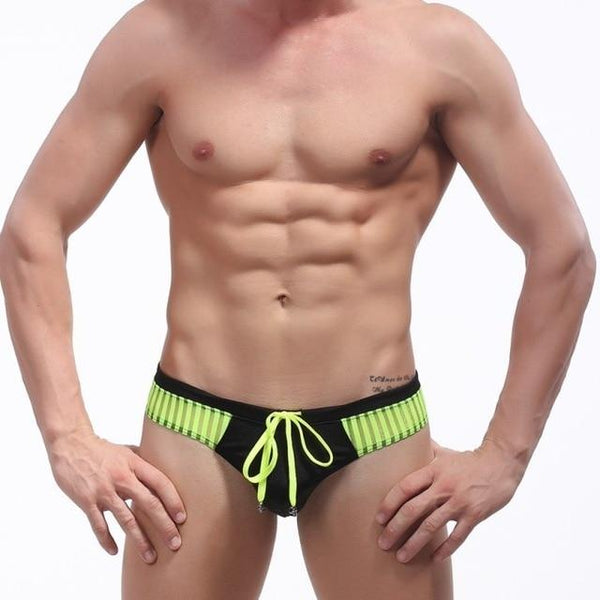 Sexy Men Thong Swimwear Mens Swim Briefs Bulge Push Up Gay Male Swimsuit Low Waist Bikini Man Bathing Suit Beach Surf Shorts