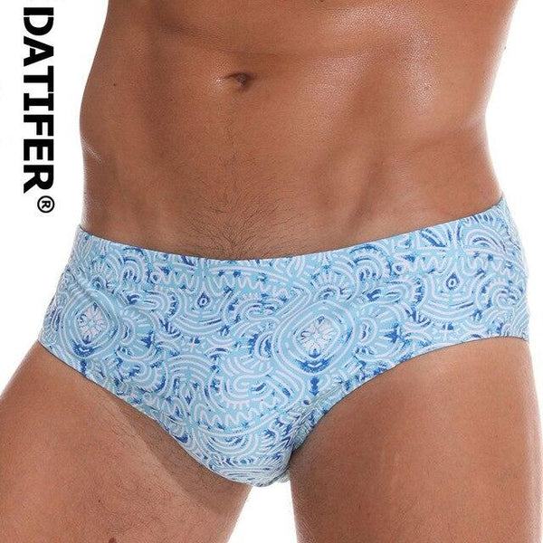 Men Swimwear Low Sexy Boxers Men's Swim Brief Sportive Beachwear Shorts Sunga Man Swimsuit Camouflage Colour Swim Trunks