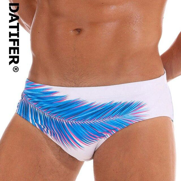 Men Swimwear Low Sexy Boxers Men's Swim Brief Sportive Beachwear Shorts Sunga Man Swimsuit Camouflage Colour Swim Trunks