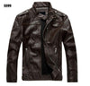 New arrive brand motorcycle leather jacket men men's leather jackets