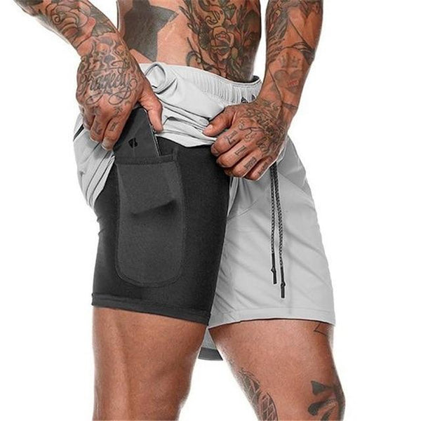 Men Swimsuit Lining Inner Pocket Swimwear Elastic Breathable Beachwear Black Gray Green White Camouflage Swim Briefs Male M-2XL