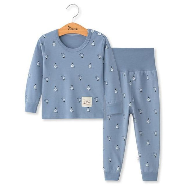 Cartoon Pajamas For Girls Boys Toddle Newborn Baby Pyjama Cotton Nightwear 2pcs Clothing Set Cute Animal Pyjamas Kids Sleepwear
