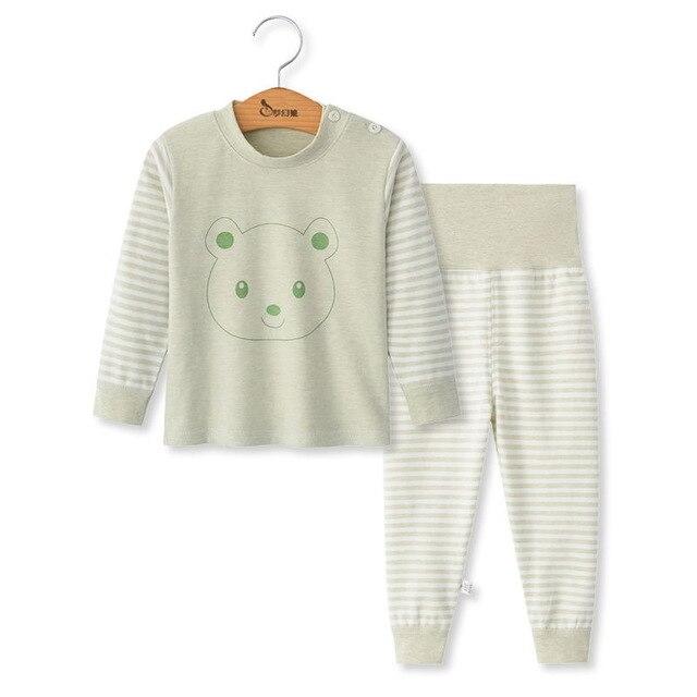 Cartoon Pajamas For Girls Boys Toddle Newborn Baby Pyjama Cotton Nightwear 2pcs Clothing Set Cute Animal Pyjamas Kids Sleepwear