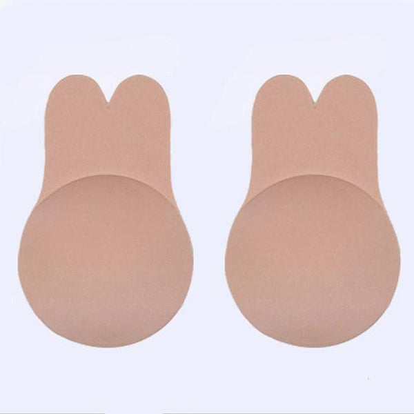 2019 Hot Sale Strapless Adhesive Bra Self Adhesive Nipple Breast Pasties Cover Reusable Silicone Invisible Lingerie Push Up Bra