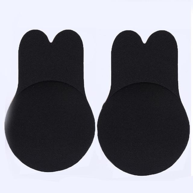 2019 Hot Sale Strapless Adhesive Bra Self Adhesive Nipple Breast Pasties Cover Reusable Silicone Invisible Lingerie Push Up Bra