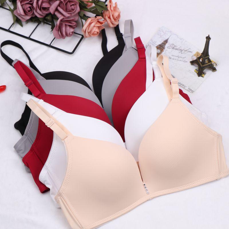 2019 Women's Bras Underwear Women Push Up Seamless Bra Gather Adjustable Girls Lingerie Bra