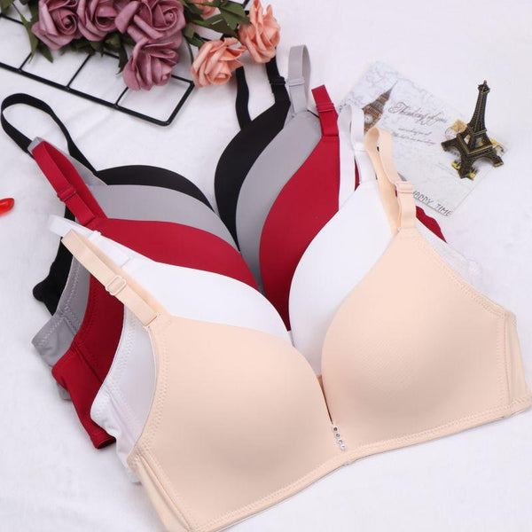 2019 Women's Bras Underwear Women Push Up Seamless Bra Gather Adjustable Girls Lingerie Bra