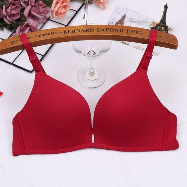 2019 Women's Bras Underwear Women Push Up Seamless Bra Gather Adjustable Girls Lingerie Bra