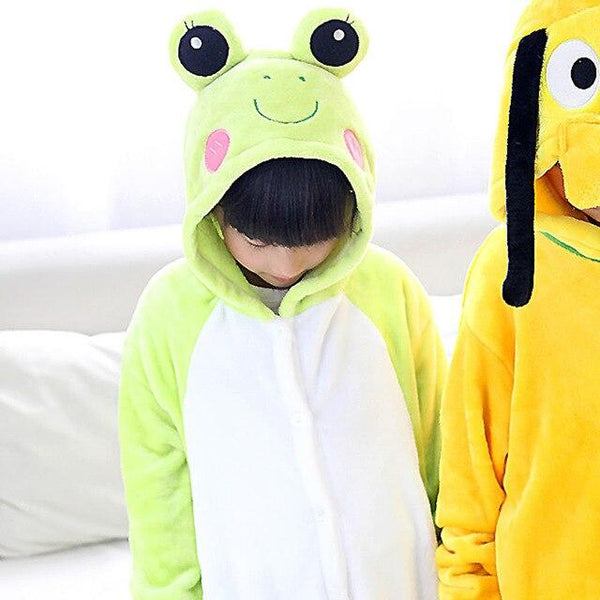 22 New Style Kids Pajamas Winter Flannel Animal Unicorn Pikachu Pegasus Cat Boys Girls Pajamas Onesie Children Sleepwear