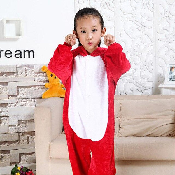 22 New Style Kids Pajamas Winter Flannel Animal Unicorn Pikachu Pegasus Cat Boys Girls Pajamas Onesie Children Sleepwear