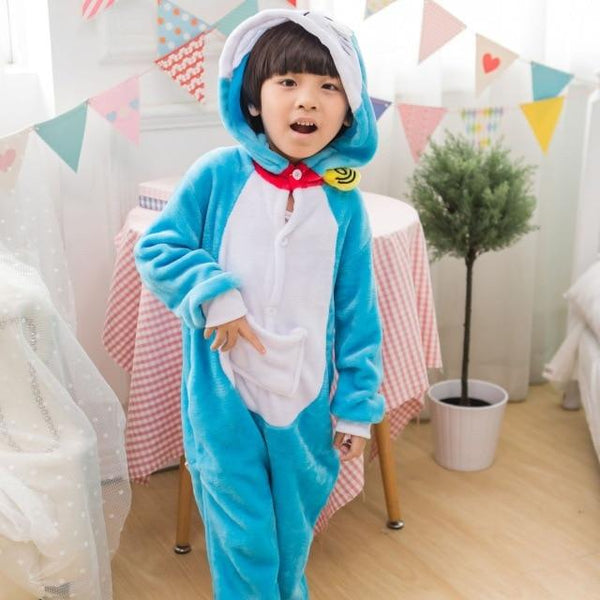22 New Style Kids Pajamas Winter Flannel Animal Unicorn Pikachu Pegasus Cat Boys Girls Pajamas Onesie Children Sleepwear