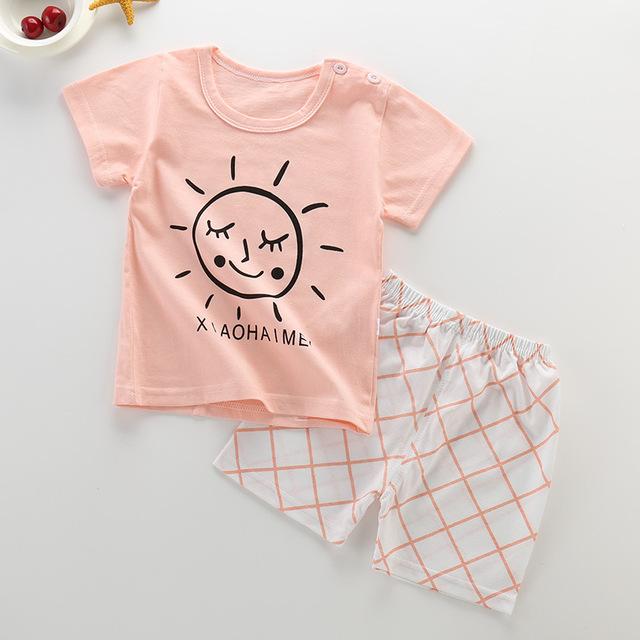 pyjamas kids cotton toddler cartoon children pajamas sets for baby girls boys pijama spiderman stitch pyjama enfant garcon modis