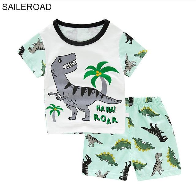 SAILEROAD Children's Unicorn Pajamas Set Kids Pajamas Baby Girl Spring Autumn Pyjamas Pijama Infantil Kids Sleepwear Clothes Set
