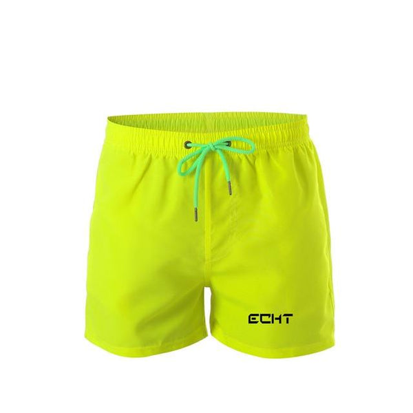 2019 Quick Dry Men's Swimming Trunk Surf Board Shorts Swimsuit Shorts Trunks Boxer Swimwear Beach Wear Summer Sporty Panty Black