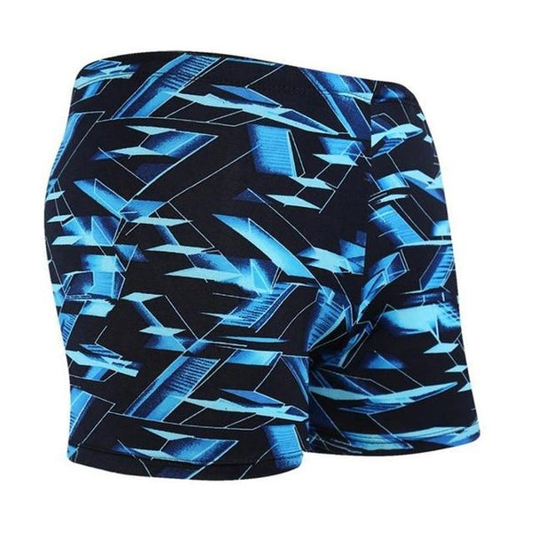 Men's Polyester Swimwear Shorts Natatorium Hot Spring Swimming Trunk Offshore Beach Swimming Pool Home Leisure Pants Swim Shorts