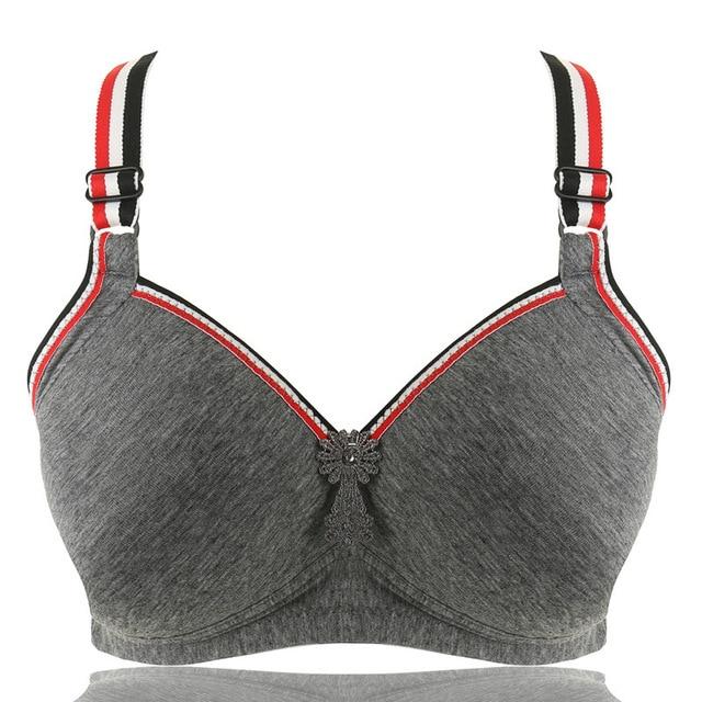 Wire Free Bras for Plus Size Women  Full Coverage Comfortable Bra  Heighten Side Back Brassiere Unlined Ladies Underwear