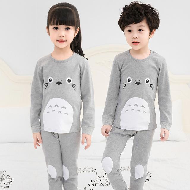 Kids Clothes Boys Girls Pajamas Sets Children Cartoon Pyjamas Kids Sleepwear Cotton Nightwear Homewear Toddler Pijama Infantil