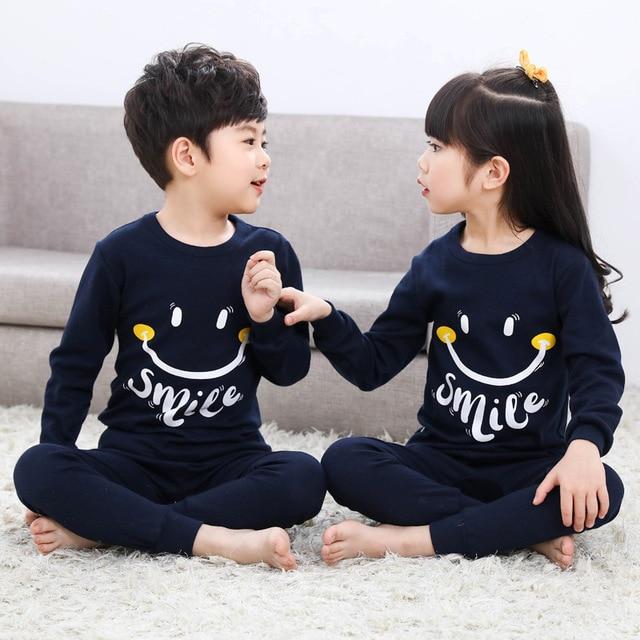 Kids Clothes Boys Girls Pajamas Sets Children Cartoon Pyjamas Kids Sleepwear Cotton Nightwear Homewear Toddler Pijama Infantil